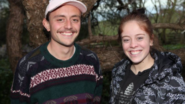 Caleb, 23, and Annabel, 19, Ziegeler have recorded a satirical song about Pauline Hanson that has been viewed about 20,000 times on Facebook.