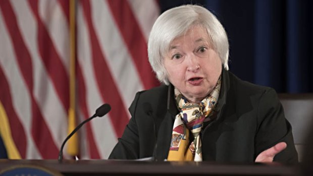 Federal Reserve chair Janet Yellen.