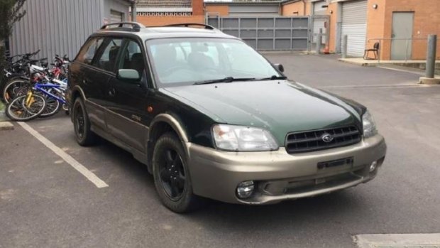 Police believe this Subaru Outback may be linked to Ms Boyd's disappearance.