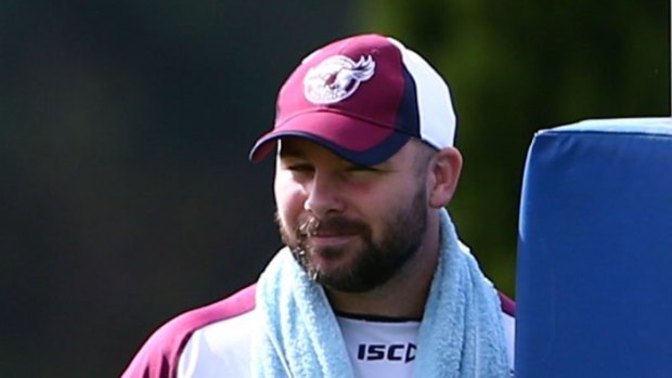 Extended stint on the sidelines: Manly lock Glenn Stewart will miss up to 12 weeks with an ankle injury.