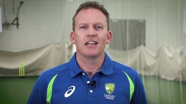 Cricket Australia's lead negotiator Kevin Roberts.