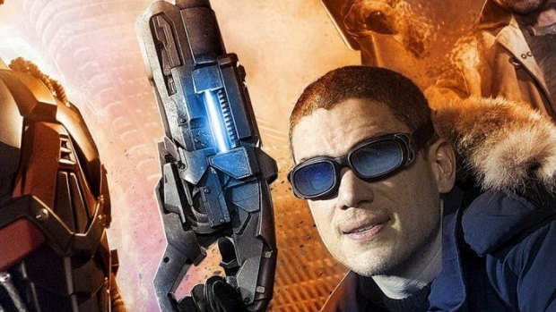 Wentworth Miller as Captain Cold in DC Legends Of Tomorrow. 
