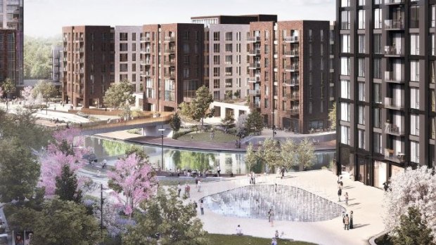Westfield is teaming up with Greystar which owns the British Greenford build-to-rent development.