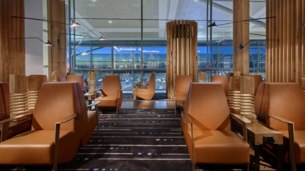 Plaza Premium lounge, Brisbane Airport.