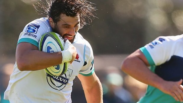 Old school: Jacques Potgieter brought an abrasive style to the NSW Waratahs.