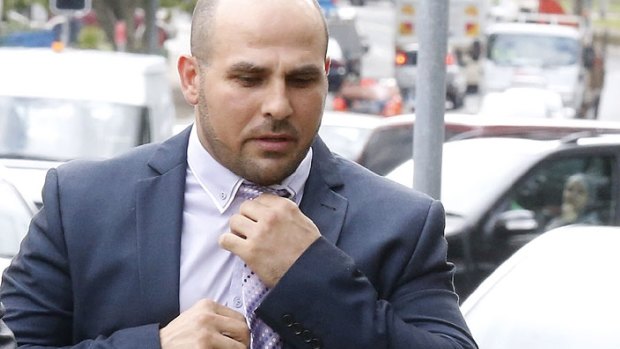 Not guilty plea: Hazem El Masri arrives at Bankstown Local Court on Thursday.