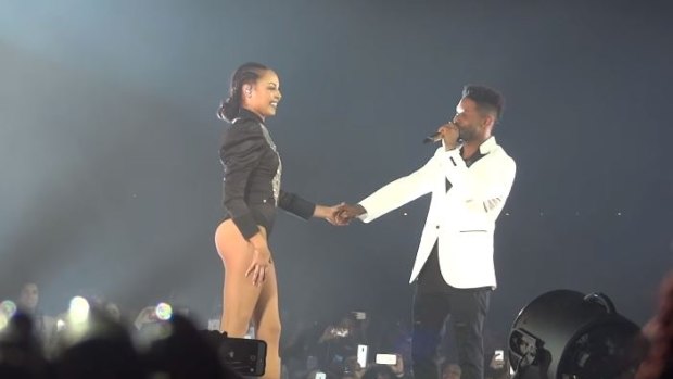 Dancers John Silver and Ashley Everett became engaged on stage during Beyonce's <i>Formation</i> tour.
