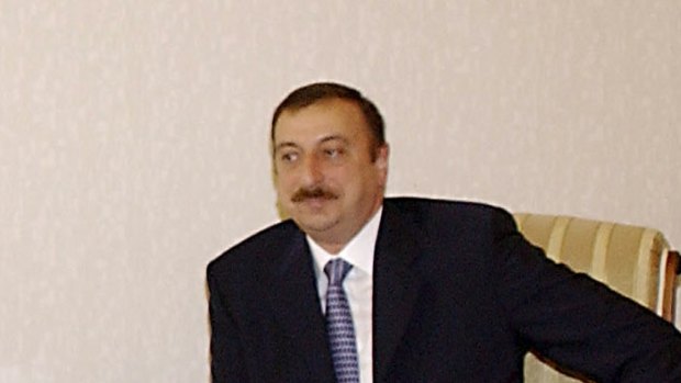 Azerbaijani President Ilham Aliev in 2004. 