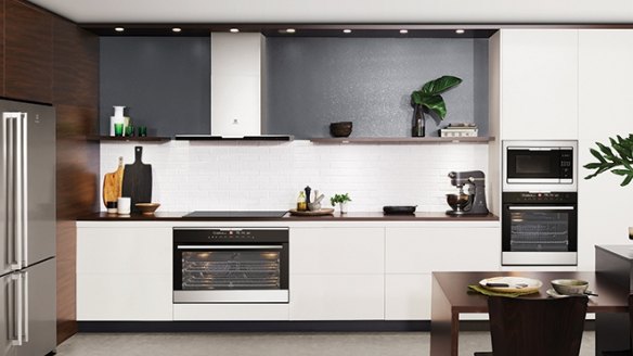 Full steam ahead: The Electrolux 60cm multifunction 16 steam oven. 