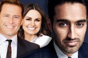 'I hope he wins': Karl Stefanovic and Lisa Wilkinson are backing Channel Ten rival Waleed Aly for TV's top honour.