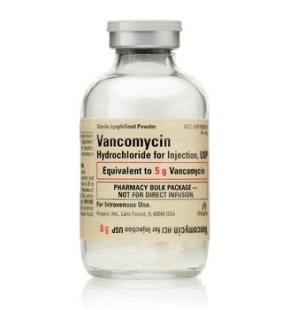 Vancomycin supplies are not expected to be replenished until February 10.