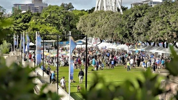 Thousands converged on Brisbane's Southbank Cultural Forecourt for RSPCA Qld's Million Paws Walk.