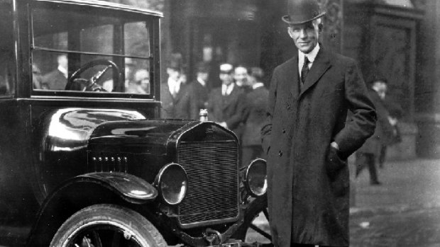 Henry Ford with his Model T. Scott Charlton says the transport industry is set for its biggest change since Ford rolled the Model T off the production line more than 100 years ago.