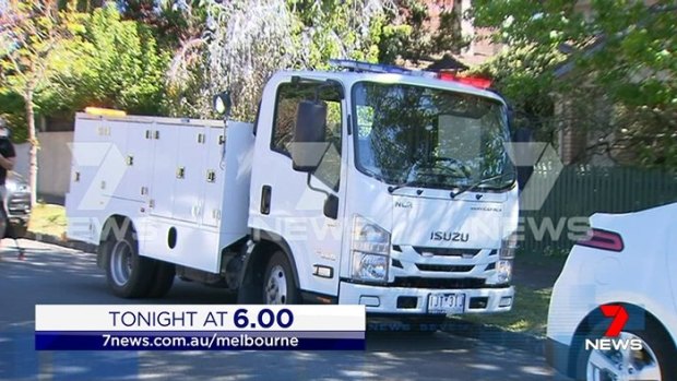 A teenager has been arrested for allegedly driving a fake emergency services truck. 
