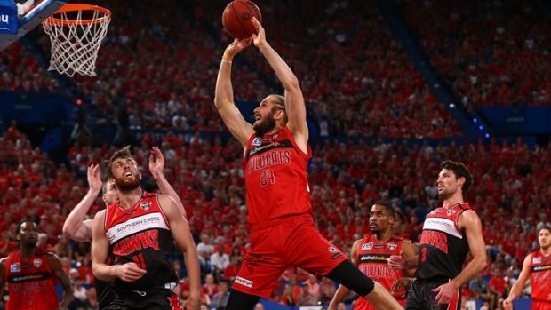 Jesse Wagstaff picks up some easy points in what proved to be a comfortable Grand Final series for the Wildcats.