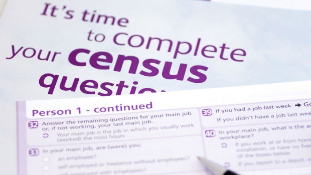 The census website crashed as an estimated 16 million people tried to logon on Tuesday.