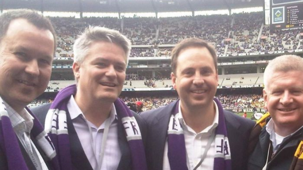 Federal government ministers Mathias Cormann and Steve Ciobo charged taxpayers to attend the AFL grand final in 2013. 