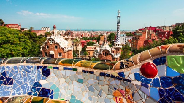 Beautiful: Barcelona is a favourite destination among tourists.