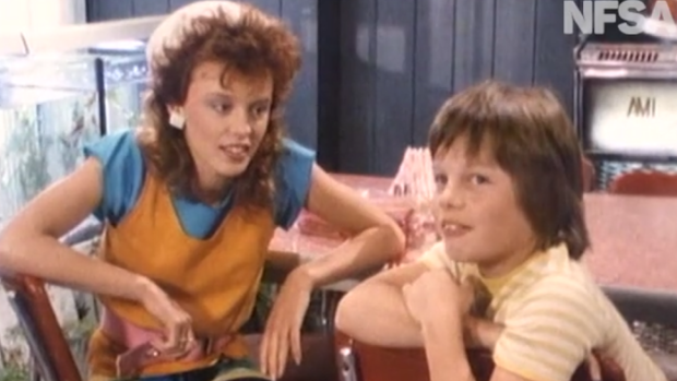 Before she was Charleen in <i>Neighbours</i>, Kylie Minogue was Charlotte in 1985's <i>The Henderson Kids</i>. 
