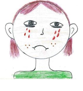 Drawing by unnamed child in detention.