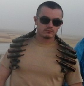 Ashley Dyball photographed during his time in Syria.