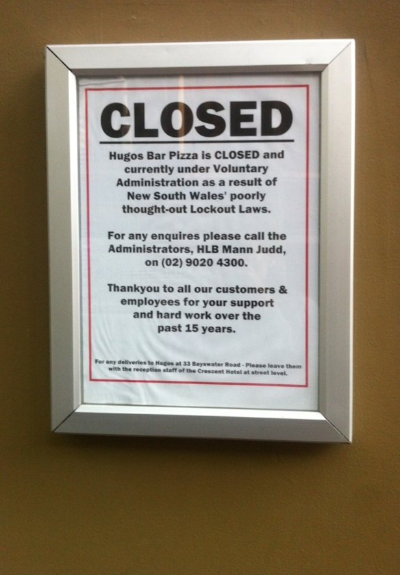 Award-winning Hugo's Pizza is no more.