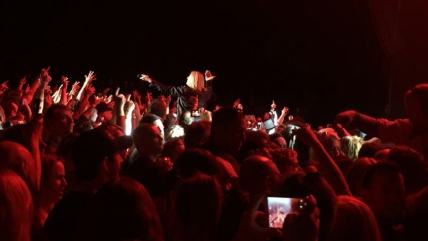 Def Leppard turned back the years - performing to a heaving crowd at Red Hill