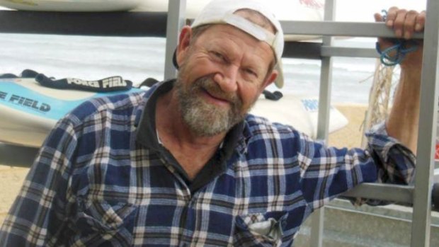 Missing fisherman Jeff Doyle. His boat was found washed ashore near Cervantes on Saturday morning.
