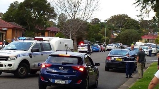 Police are investigating after a man was stabbed in Minto.