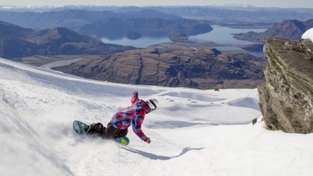 Treble Cone, near Wanaka, New Zealand.