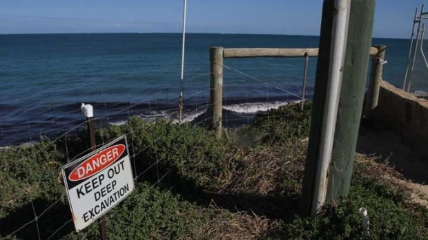 Warnings at the cliff edge