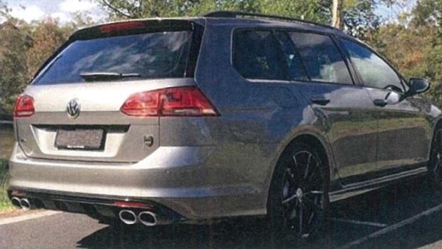 Police are asking for the public's help to find a stolen Volkswagen Golf. 
