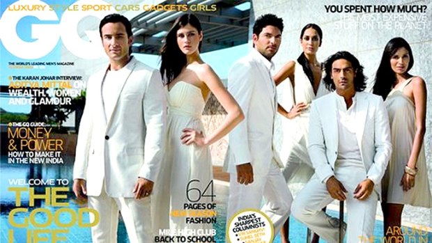 A <em>GQ India</em> cover.