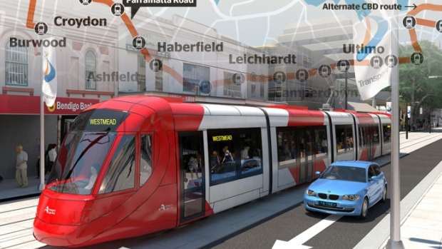 Parramatta Road tram plans were cancelled earlier this year