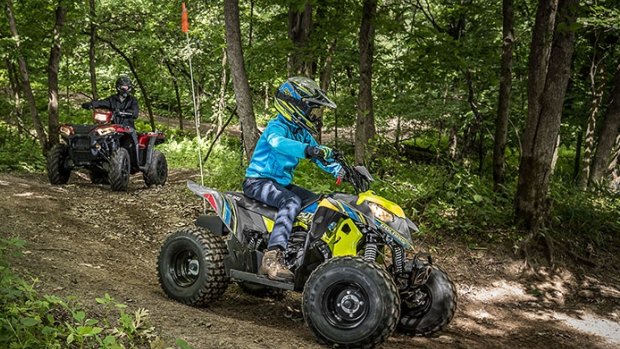 The Polaris Outlaw 50 is being recalled after it was found to have asbestos-laden parts.