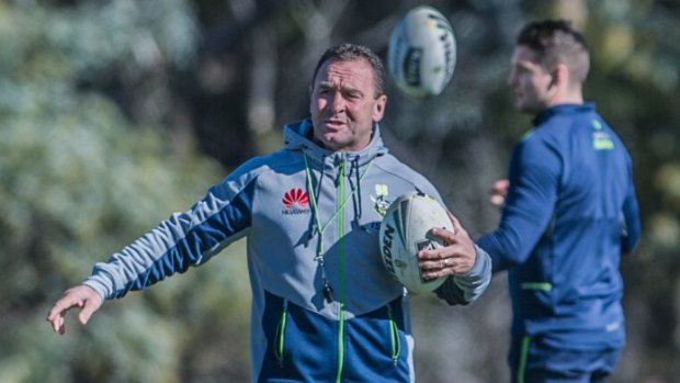 Raiders coach Ricky Stuart says they were trying to be the team everyone wanted them to be.