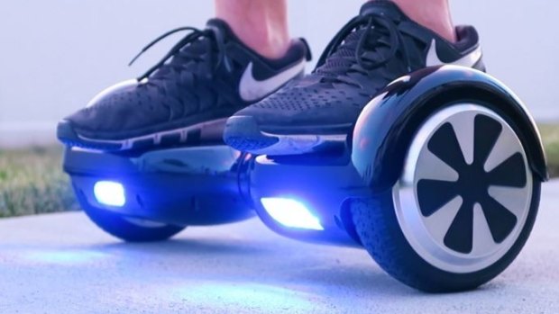 A 16-year-old was knocked out after falling off a 'hoverboard' he received for Christmas in Elenora Heights. 