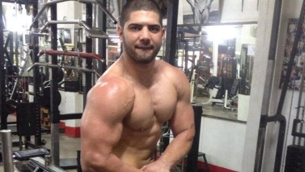 Shot dead: Sydney bodybuilder Hedi Ayoub.