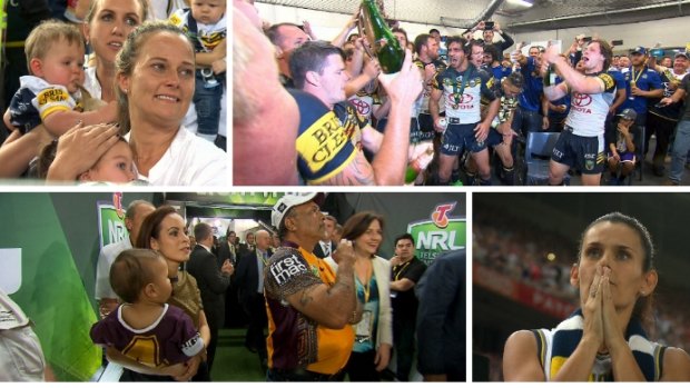 Tense night: Everything changed in the final moments of the NRL Grand Final.