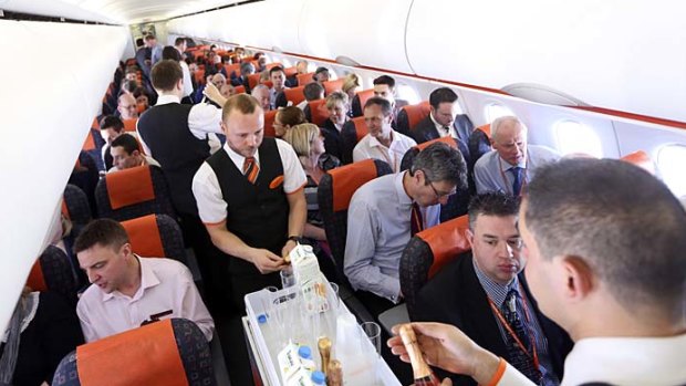 Overweight: An easyJet flight to Geneva was once delayed for an hour-an-a-half after it was deemed too heavy to take off.