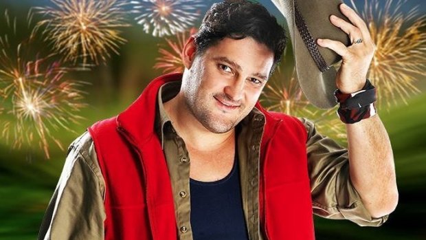Brendan Fevola in a promotional photo for <i>I'm a Celebrity ... Get Me Out Of Here</i>.