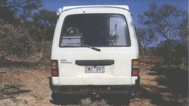 The missing man's van was found bogged in August 2014.