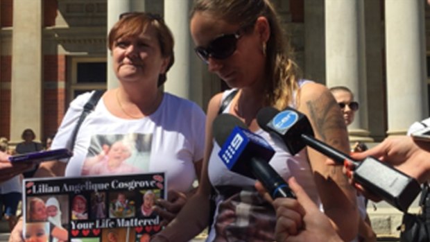 Emma Cosgrove (right) and her mum Amanda speak out about baby Lily's death.