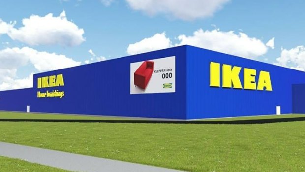 New pictures of the IKEA store to be built in Canberra. 