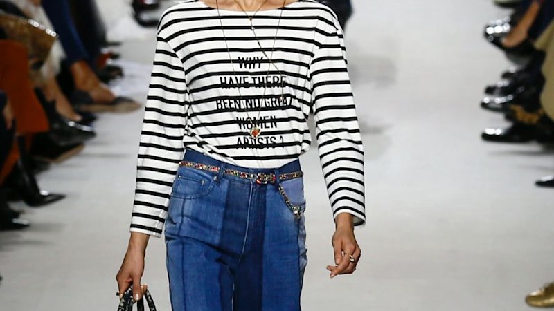 dior bubble writing t shirt