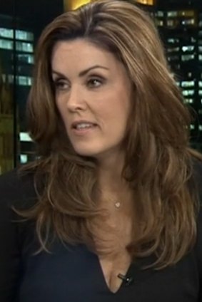 Peta Credlin talking to Andrew Bolt.