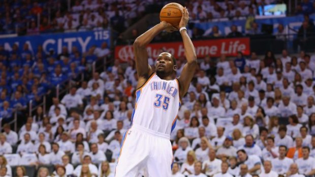 Broken foot: Oklahoma City Thunder forward Kevin Durant is out for at least six weeks.