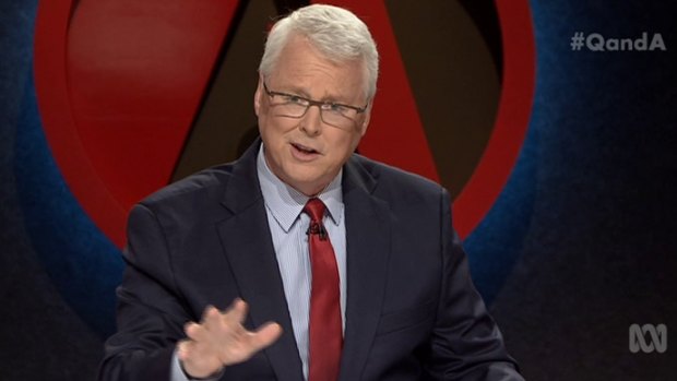 <i>Q&A</i> host Tony Jones. The top concern for TV Tonight viewers is ensuring ABC and SBS remain independent of government influence. 