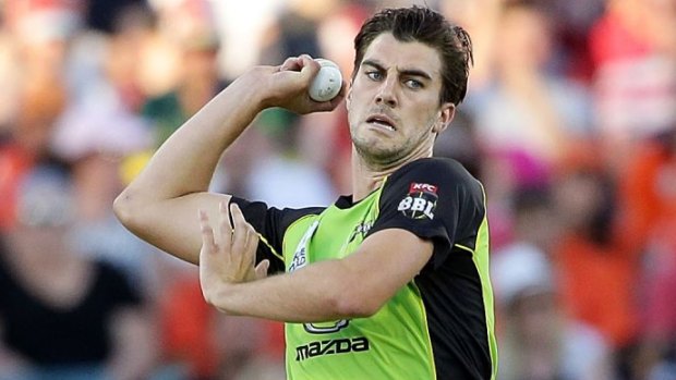 Paceman Pat Cummins has been in outstanding form during the BBL.
