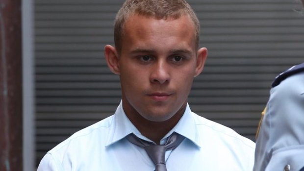 One-punch killer Kieran Loveridge became involved in a relationship with a prison guard.